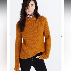 Madewell Northfield Mock Neck Sweater. Size XS.